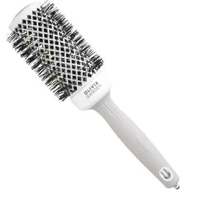 Olivia Garden Брашинг D=45 EXPERT BLOWOUT SHINE  WHITE &amp;GREY  ID2005